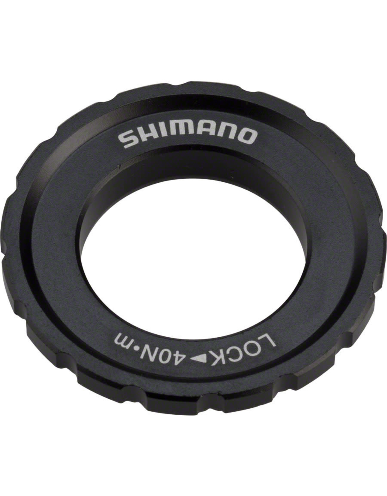 Shimano Shimano XT M8010 Outer Serration Centerlock Disc Rotor Lockring, for 12/15/20mm