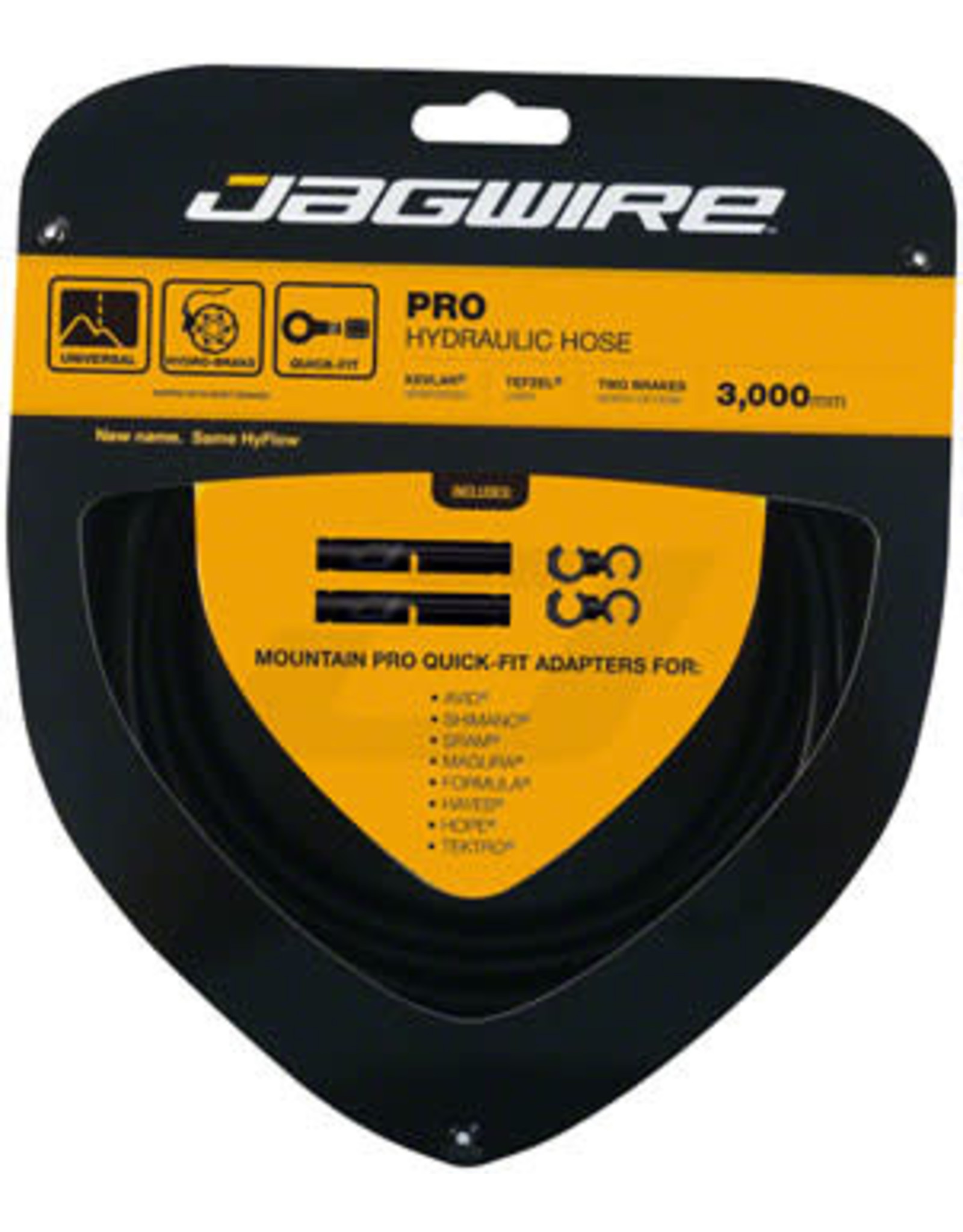 JAGWIRE Jagwire Mountain Pro Disc Brake Hydraulic Hose, 3000mm Black