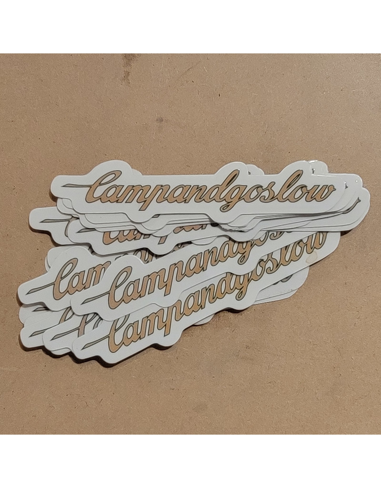 Campandgoslow Campandgoslow Classic Sticker