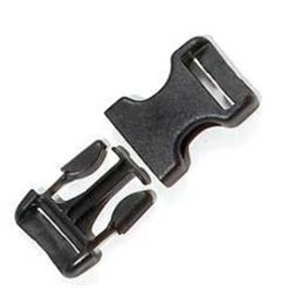 Ortlieb Ortlieb Repair Buckles: Fits 25mm Straps. Male and Female Buckle Set, sold in pairs, Black