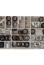 Wheels Manufacturing 1" Headset Spacers Black 10mm