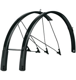 SKS SKS B46 Bluemels Style Full Coverage Fender Set - 46mm, 700 / 650  x 28-37, Matte Black