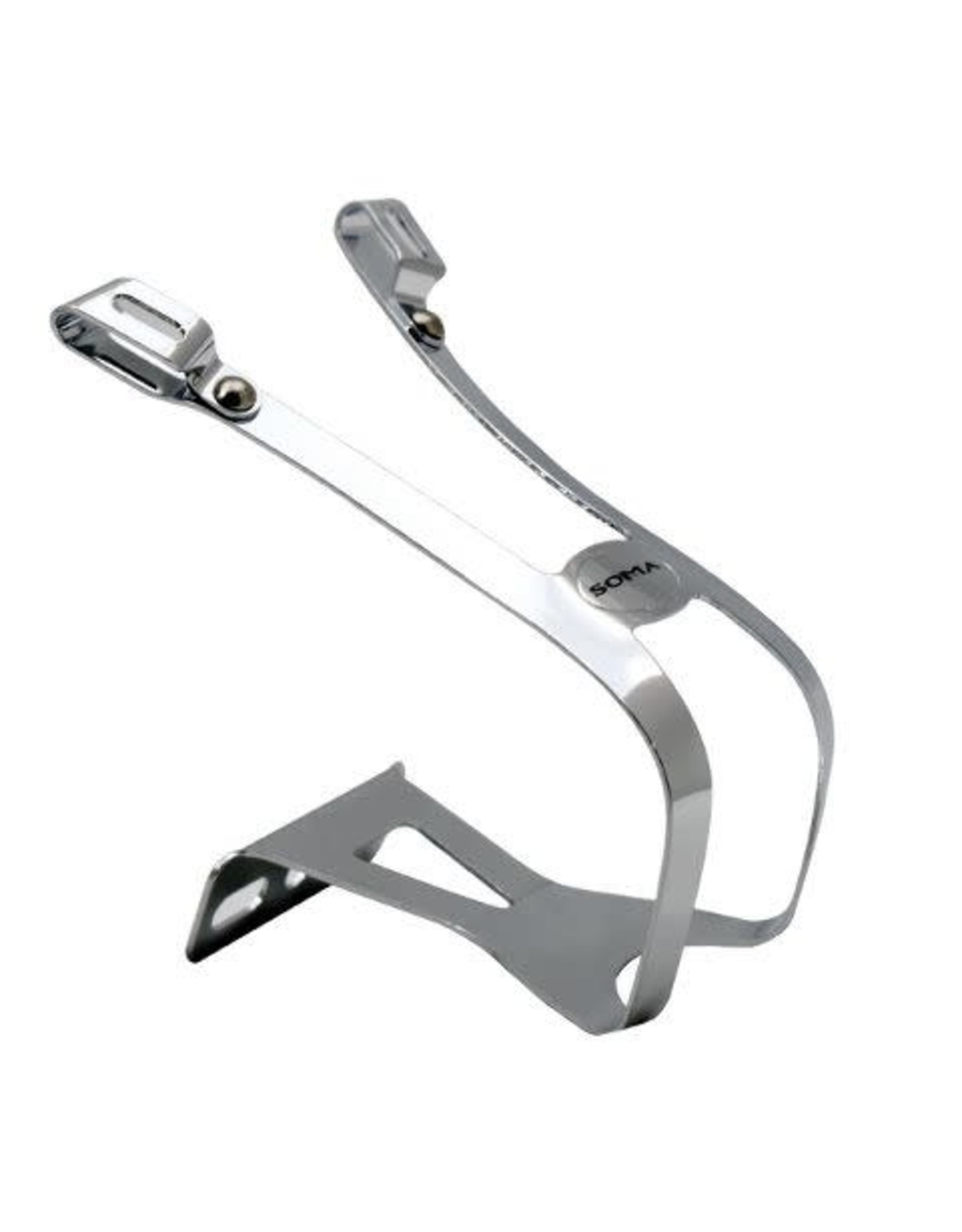 Soma Fabrications Soma Toe Clips Deep 2-Gate Chrome S/M