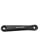 Various Manufacturers SS-8106 Alloy Left Hand LH Crank Arm 170mm Black