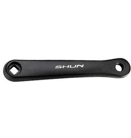 Various Manufacturers SS-8106 Alloy Left Hand LH Crank Arm 170mm Black