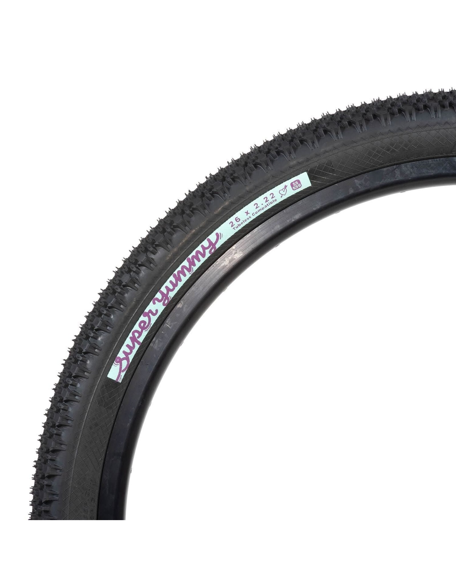 SimWorks SimWorks Super Yummy All Black - 27.5 x 2.22" tire