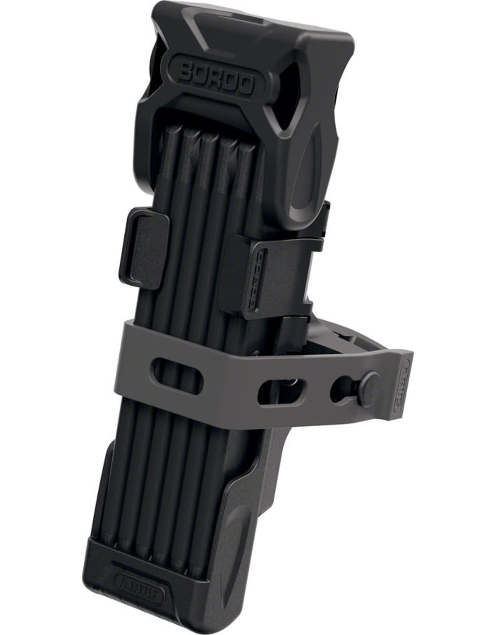 Abus Abus, Bordo XPlus 6000K, Folding Lock, Key,  5.0mm, 90cm, 2.95', SH, Black