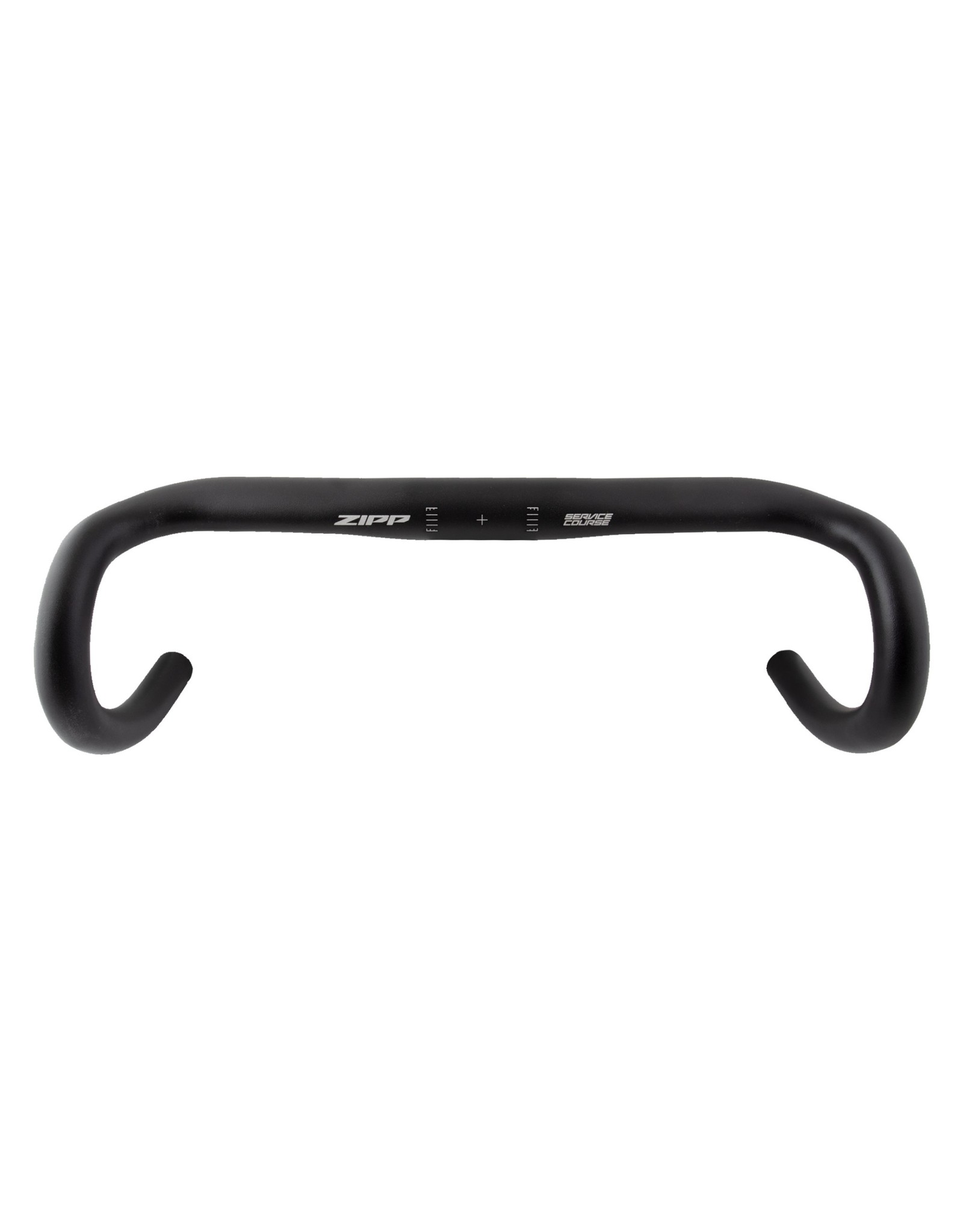 Zipp Speed Weaponry SRAM Zipp Handlebar Drop Service Course 70 Ergonomic Top 38cm Center to Center Bead Blast Black with Etched Logo B2