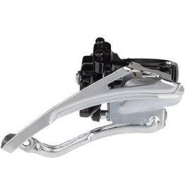 MicroShift DISCO'D microSHIFT Mezzo Trekking Front Derailleur 7/8-Speed Triple 48/38/28t Band Clamp Shimano Compatible