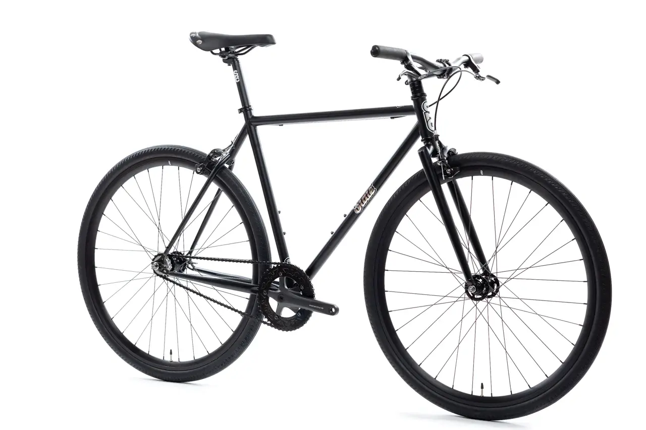 State 4130 Single Speed Matte Black - Comrade Cycles
