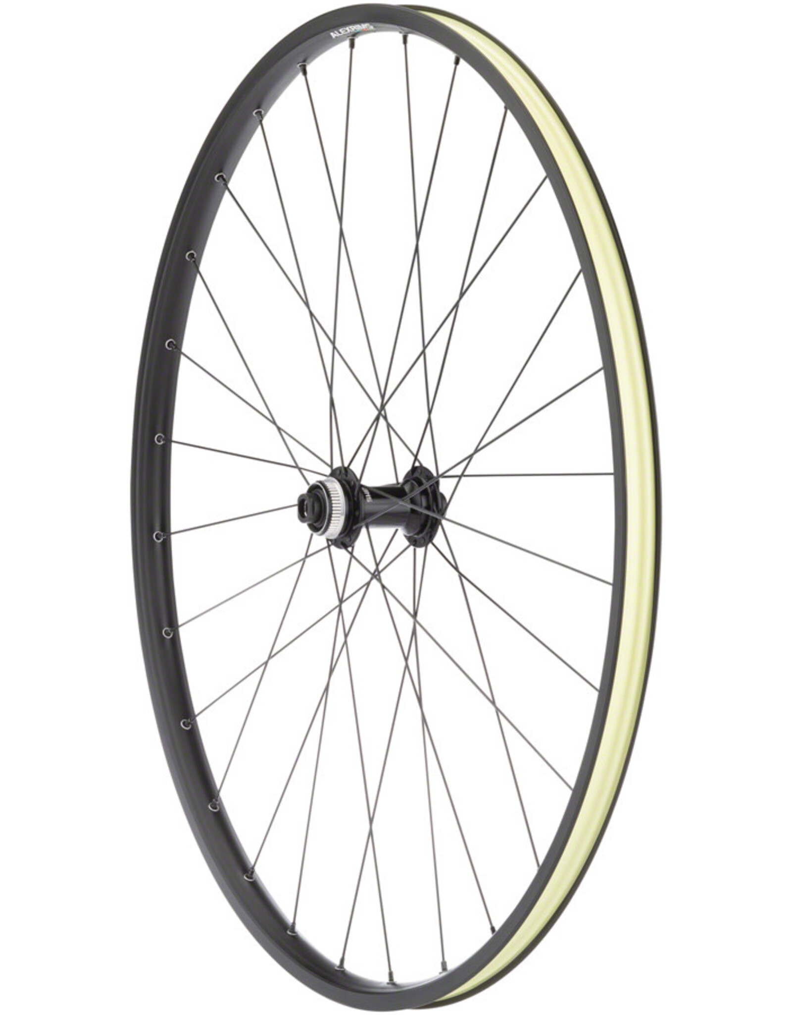 Quality Wheels Quality Wheels Value Double Wall Series Disc Front Wheel 700 12 x 100mm Center Lock Black