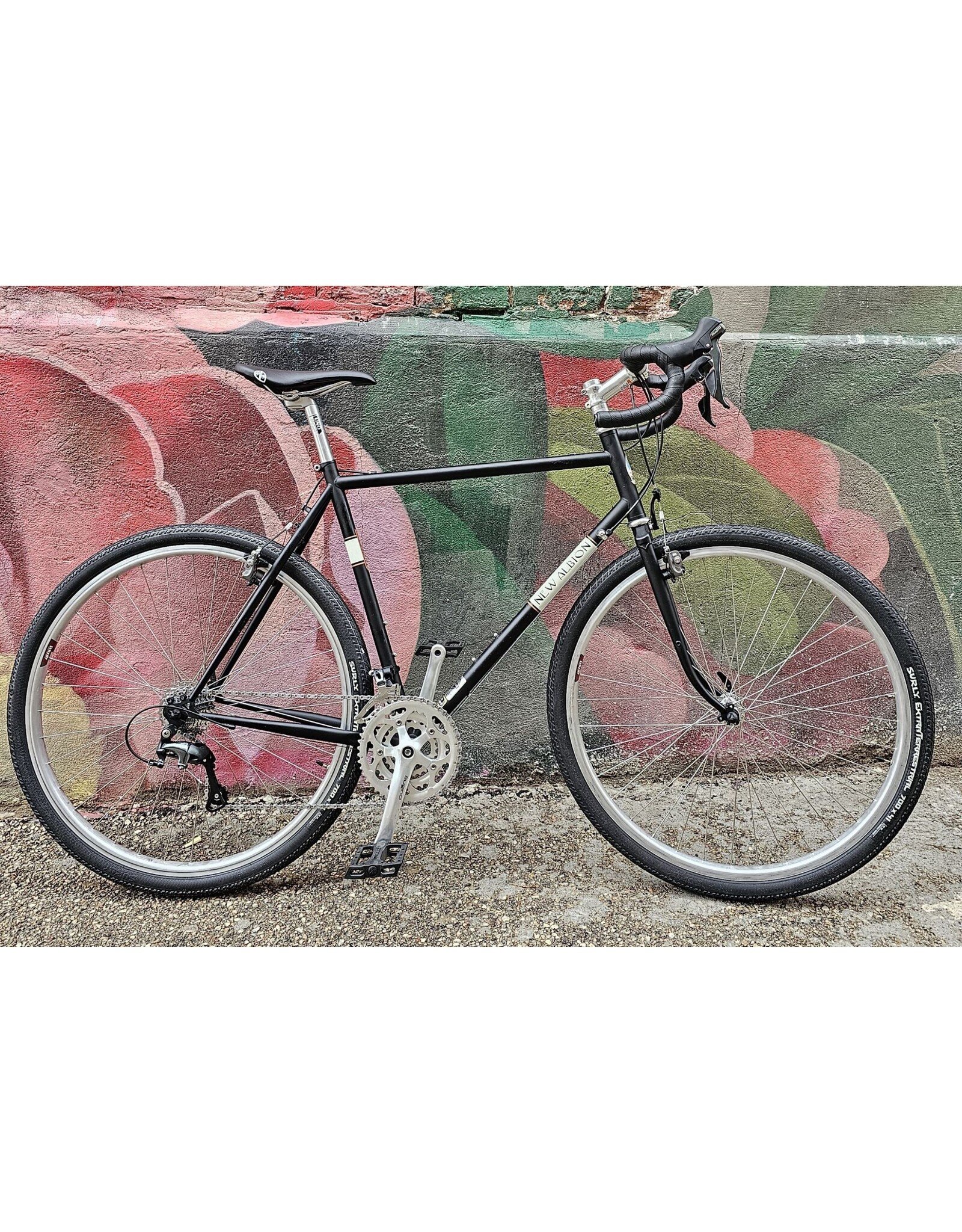 New Albion Cycles New Albion Privateer Shop Build Black Triple Touring 58cm