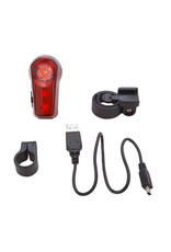Planet Bike Planet Bike Superflash USB-Rechargeable Taillight: Red/Black