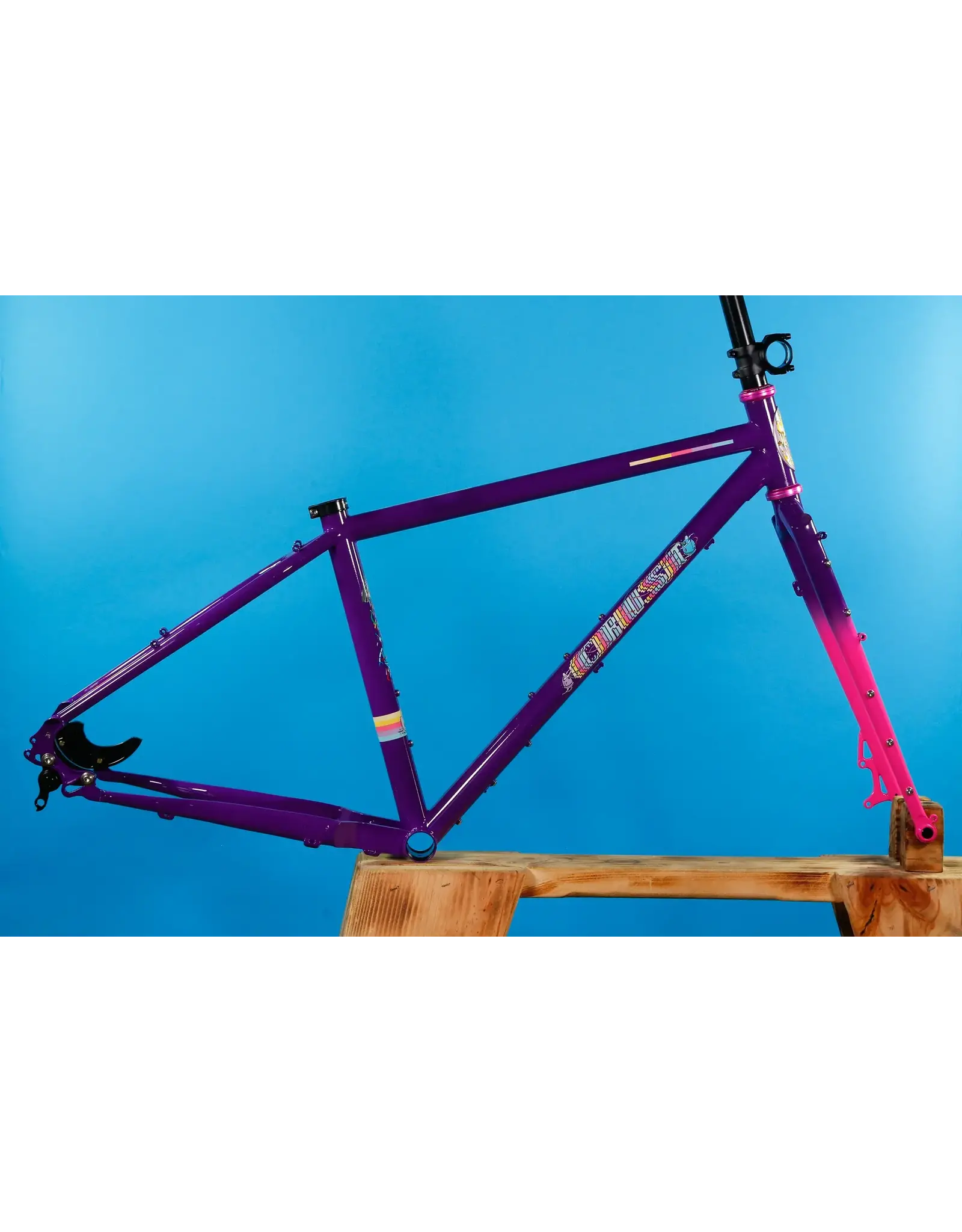 Crust Crust Scapegoat "Scapebot" Frameset Purple/Pink MD