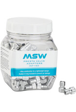 MSW MSW Presta Valve to Schrader Valve Adapter PVA, Single