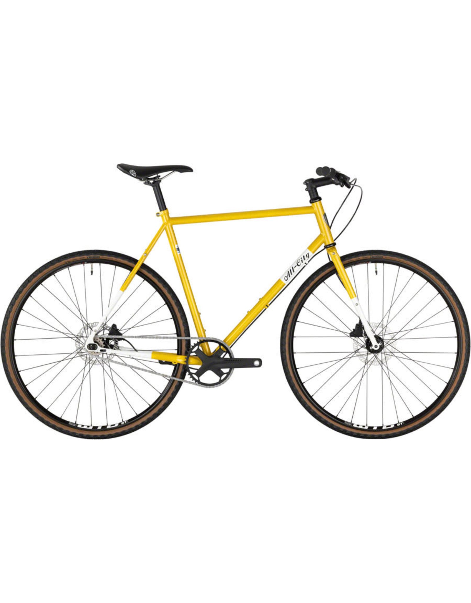 All-City All-City Super Professional Flat Bar Single Speed 700c Lemon Dab