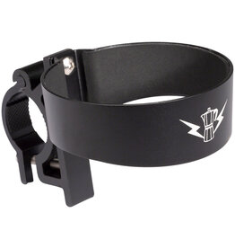 PDW (Portland Design Works) Portland Design Works Barista Cup Holder: 26.0-31.8mm Handlebars, Lightning/Moka Pot Design, Black