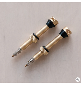 Ultradynamico All Brass Tubeless Valve Set