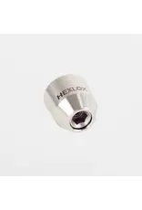 Hexlox Hexnut - Bike Wheel Nuts Security by Hexlox Silver