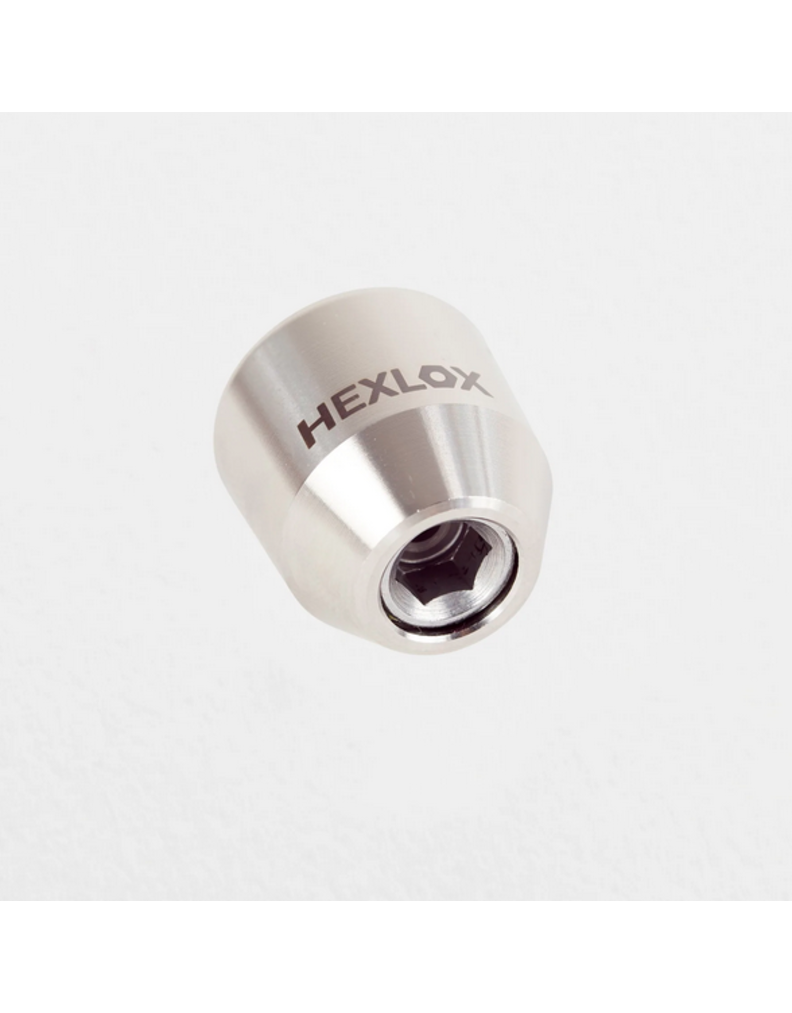 Hexlox Hexnut - Bike Wheel Nuts Security by Hexlox Silver