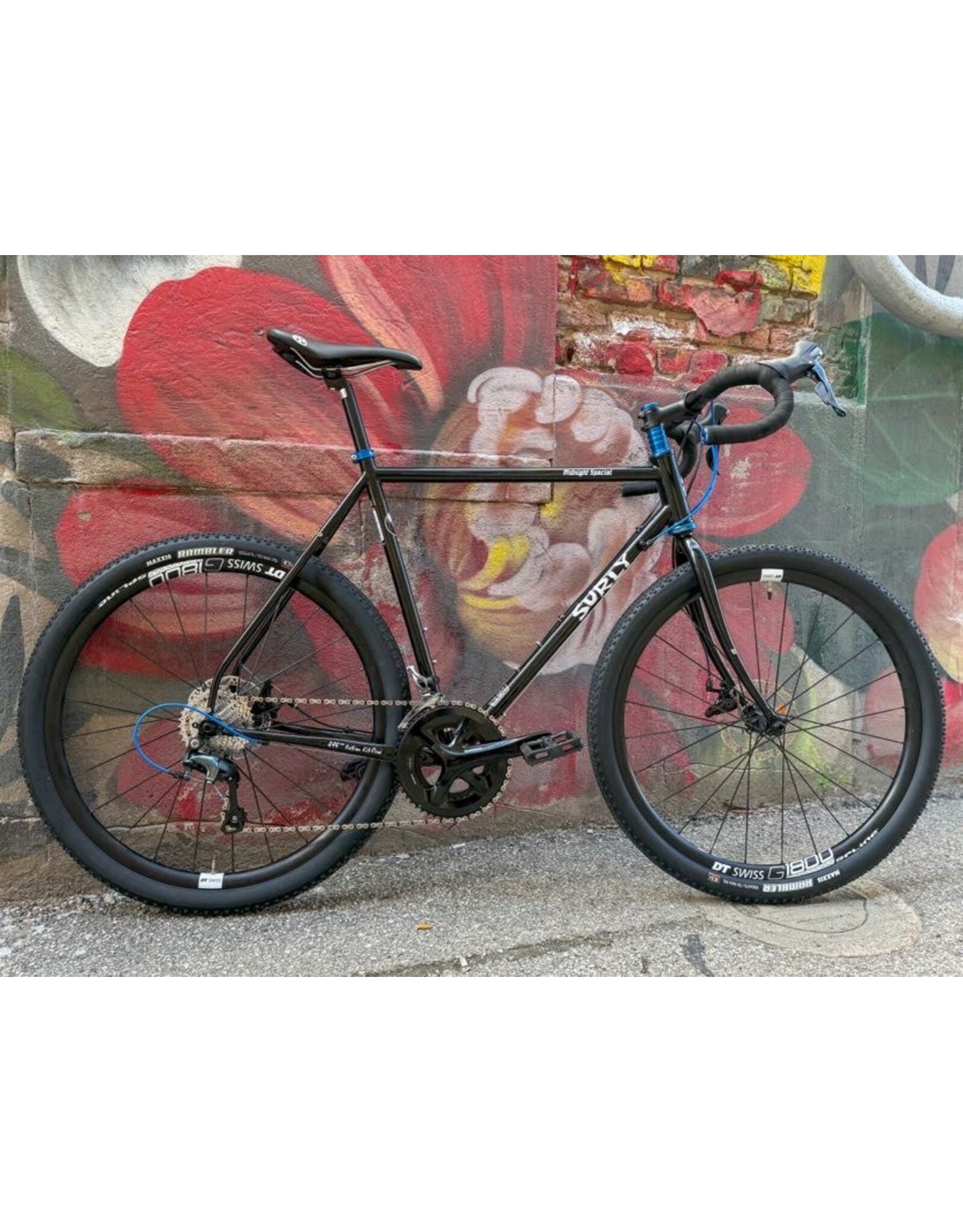 Surly Surly Midnight Special Shop Build Tiagra 2x10 650b Black Blue 56cm