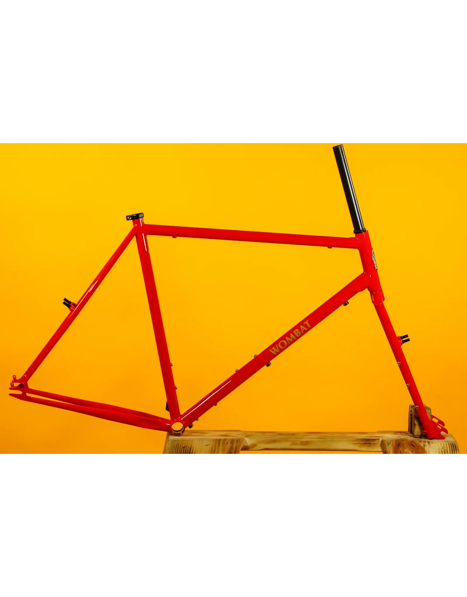 Crust Wombat Red LG Single Speed Frame