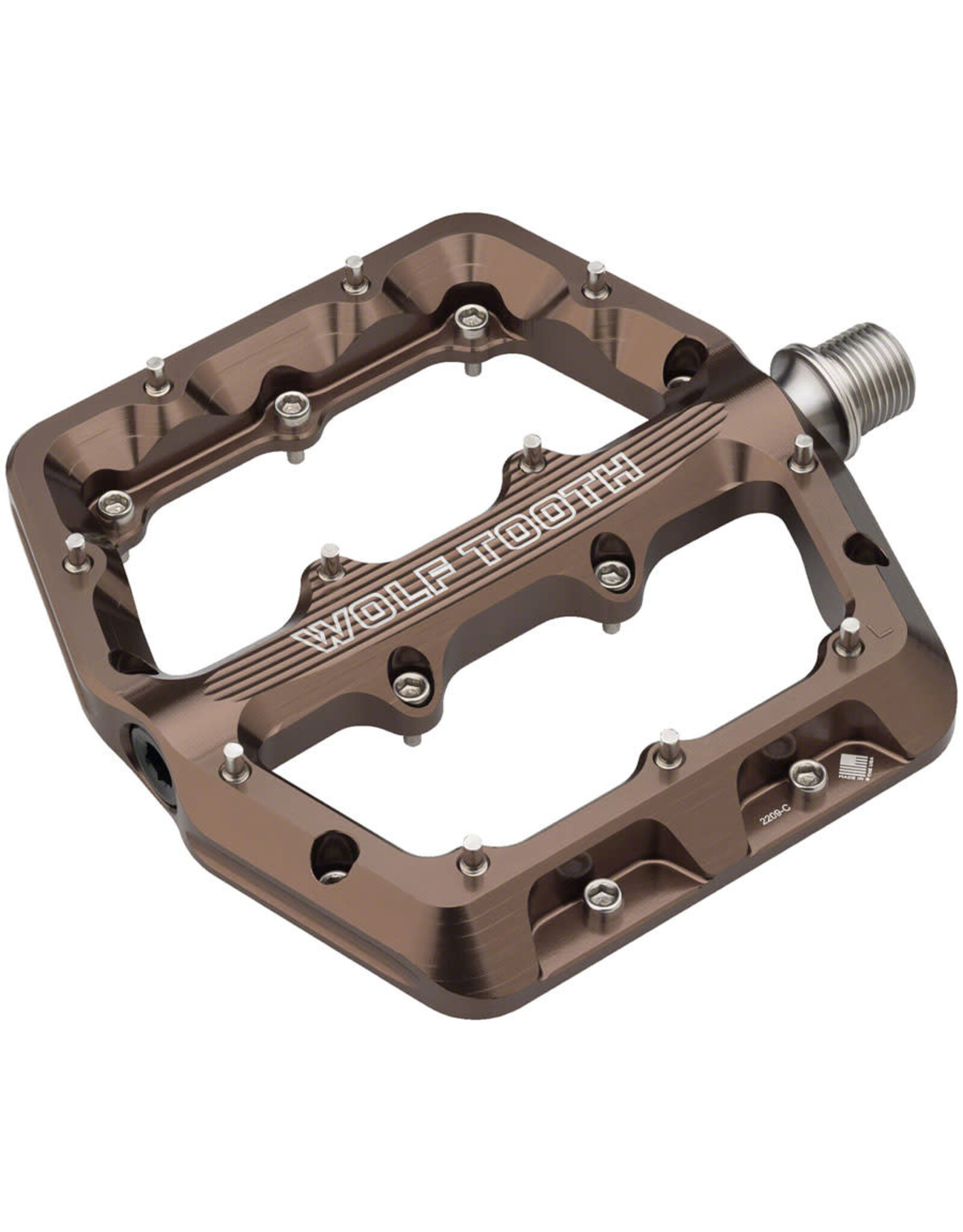 Wolf Tooth Wolf Tooth Waveform Pedals - Espresso, Large