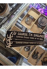 Comrade Cycles Comrade Cycles Of Course I'm Smiling Sticker