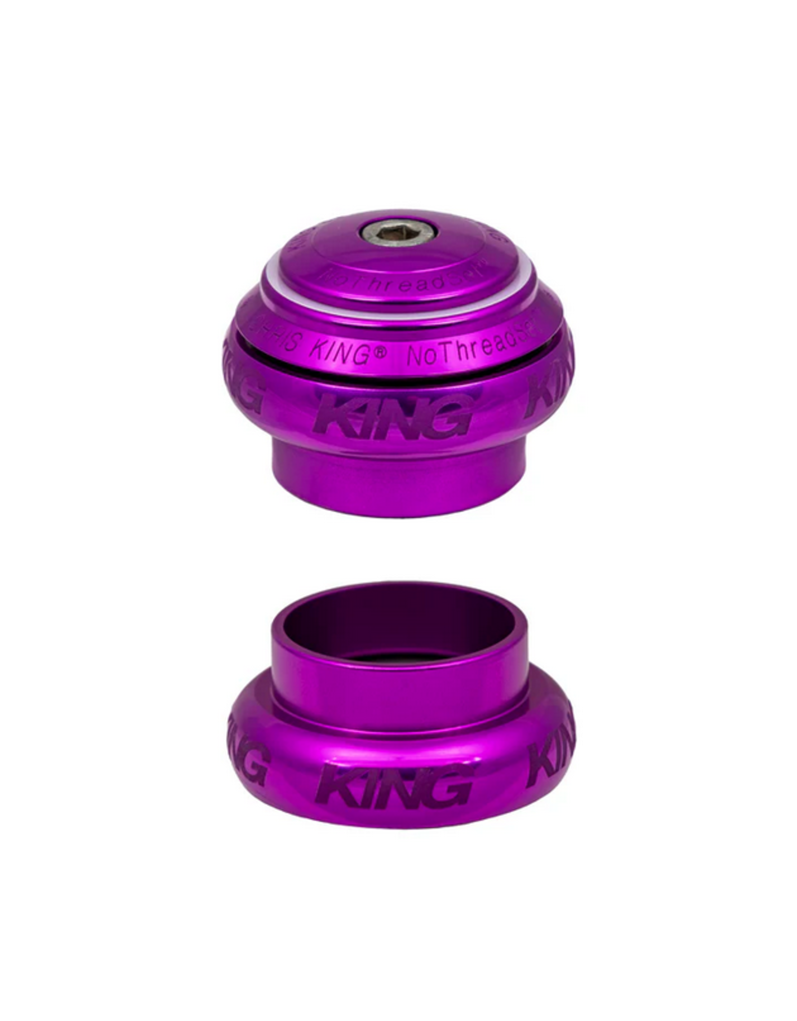 Chris King (In Store Only) Chris King Headset 1-1/8" 3D Violet Sotto Voce