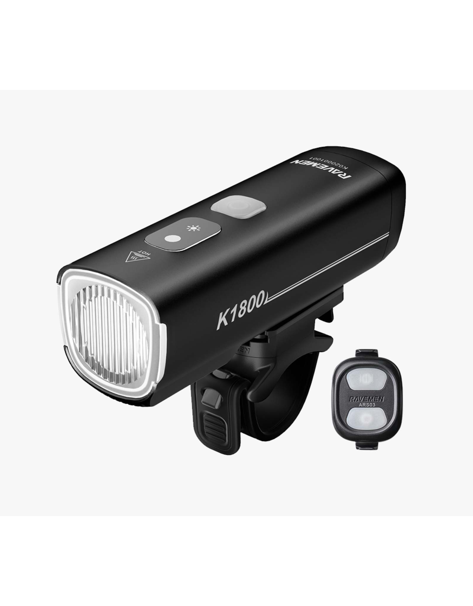 RAVEMEN Ravemen K1800 1800 LUMEN USB RECHARGE LIGHT DAYTIME RUN MODE