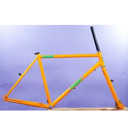 Crust Wombat Metallic Tangerine MD Single Speed Frame