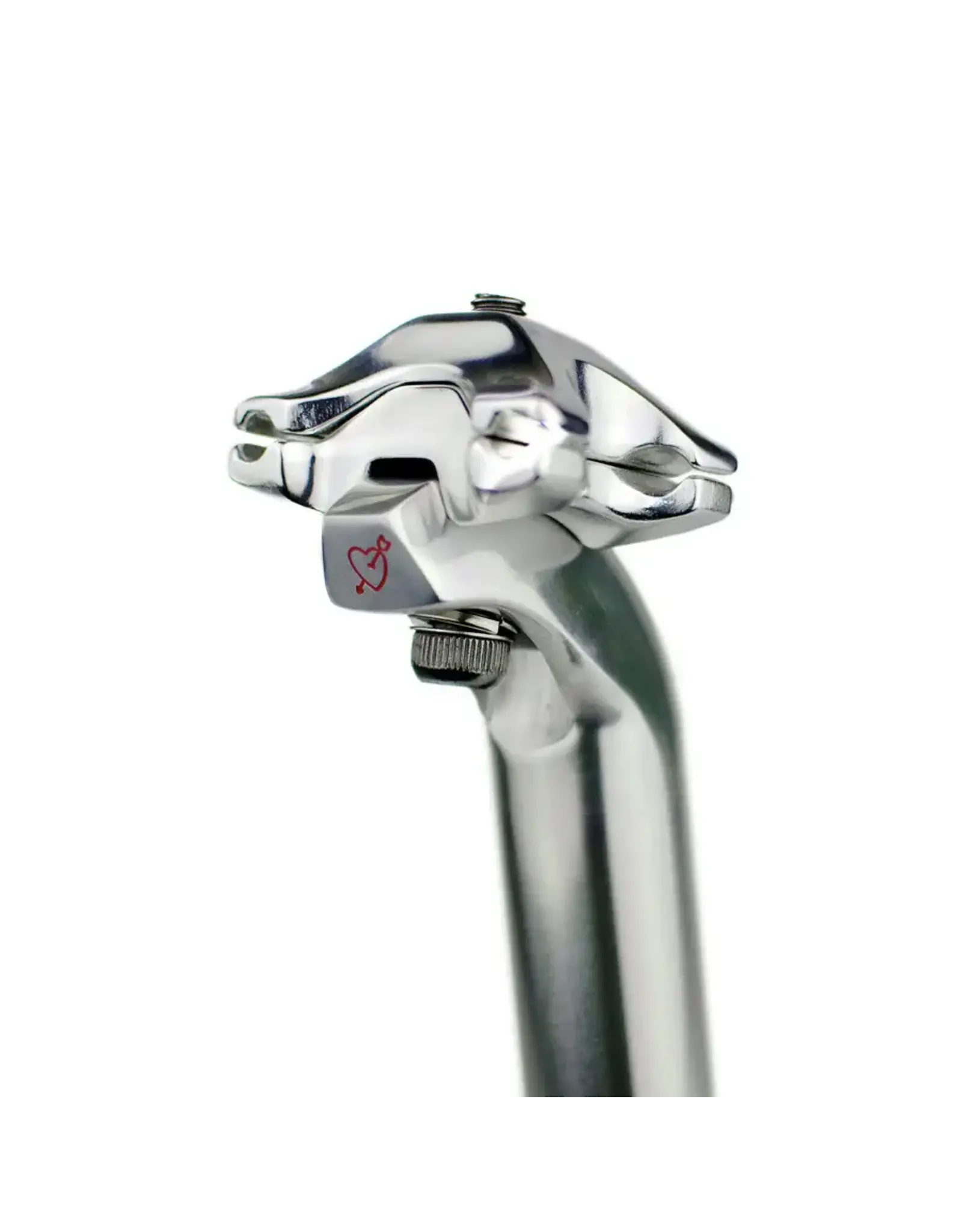 SimWorks SimWorks Silver Beatnik Seat Post 27.2 300mm