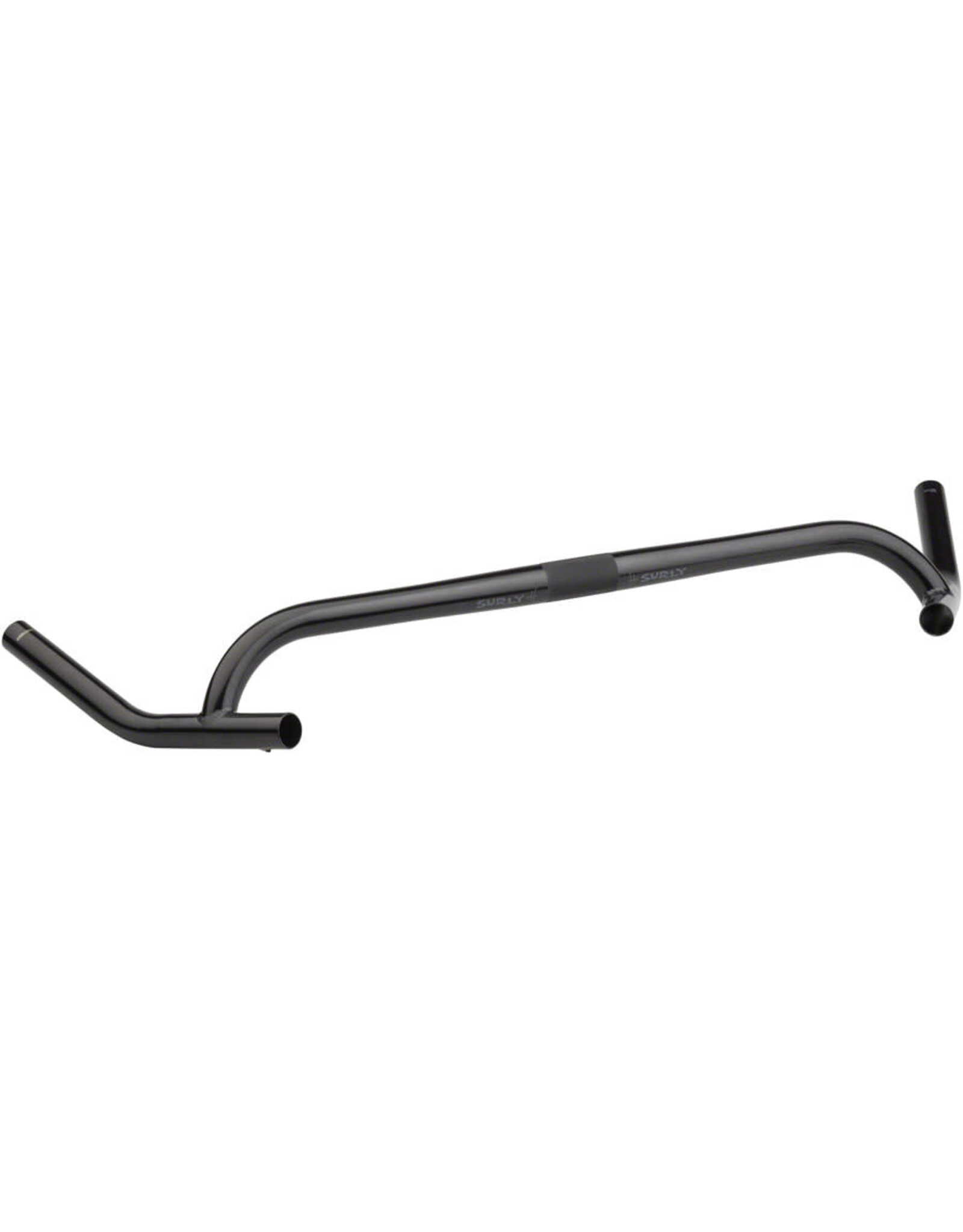 Surly Surly Corner Bar Handlebar - 25.4mm Clamp, 54cm Width, Chromoly, Black