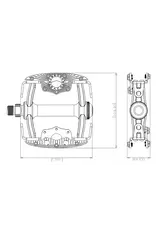 SimWorks Simworks MKS Taco Pedal with Pins