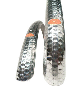 Velo Orange Velo Orange Hammered Fenders 700c 45mm Polished Silver