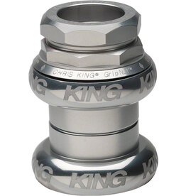 Chris King (In Store Only) Headset - Chris King - Gripnut 1"  Silver Sotto Voce Threaded