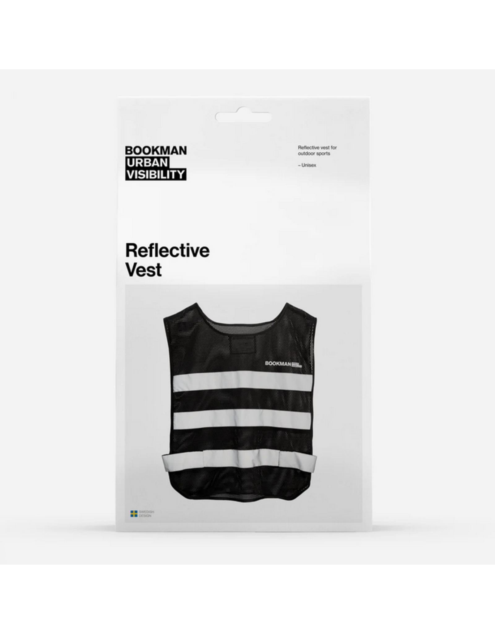 Bookman Reflective Vest Black M/L NEW FW2023
