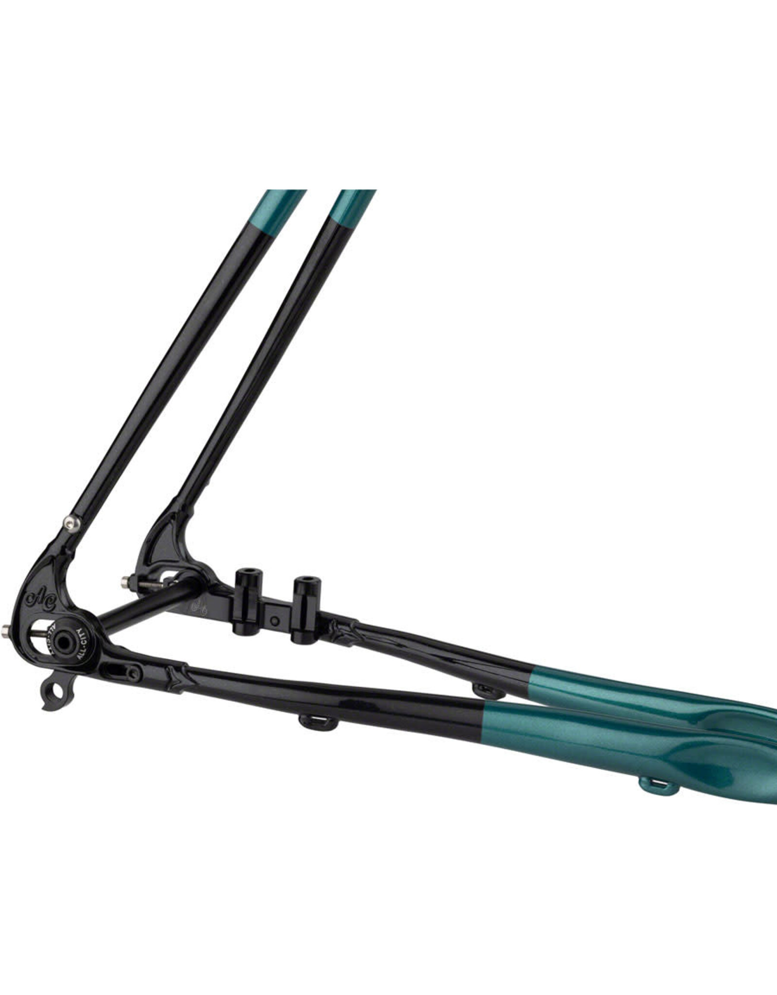 All-City All-City Super Professional Frameset - 700c / 650b, Steel, Night Jade, 55cm