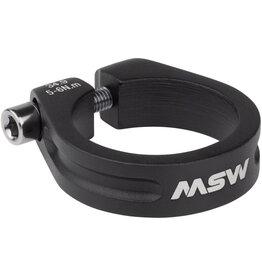MSW MSW Seatpost Clamp  Bolt-On, Black,