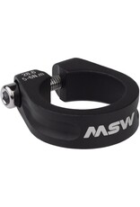 MSW MSW Seatpost Clamp  Bolt-On, Black,