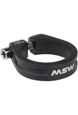 MSW MSW Seatpost Clamp  Bolt-On, Black,