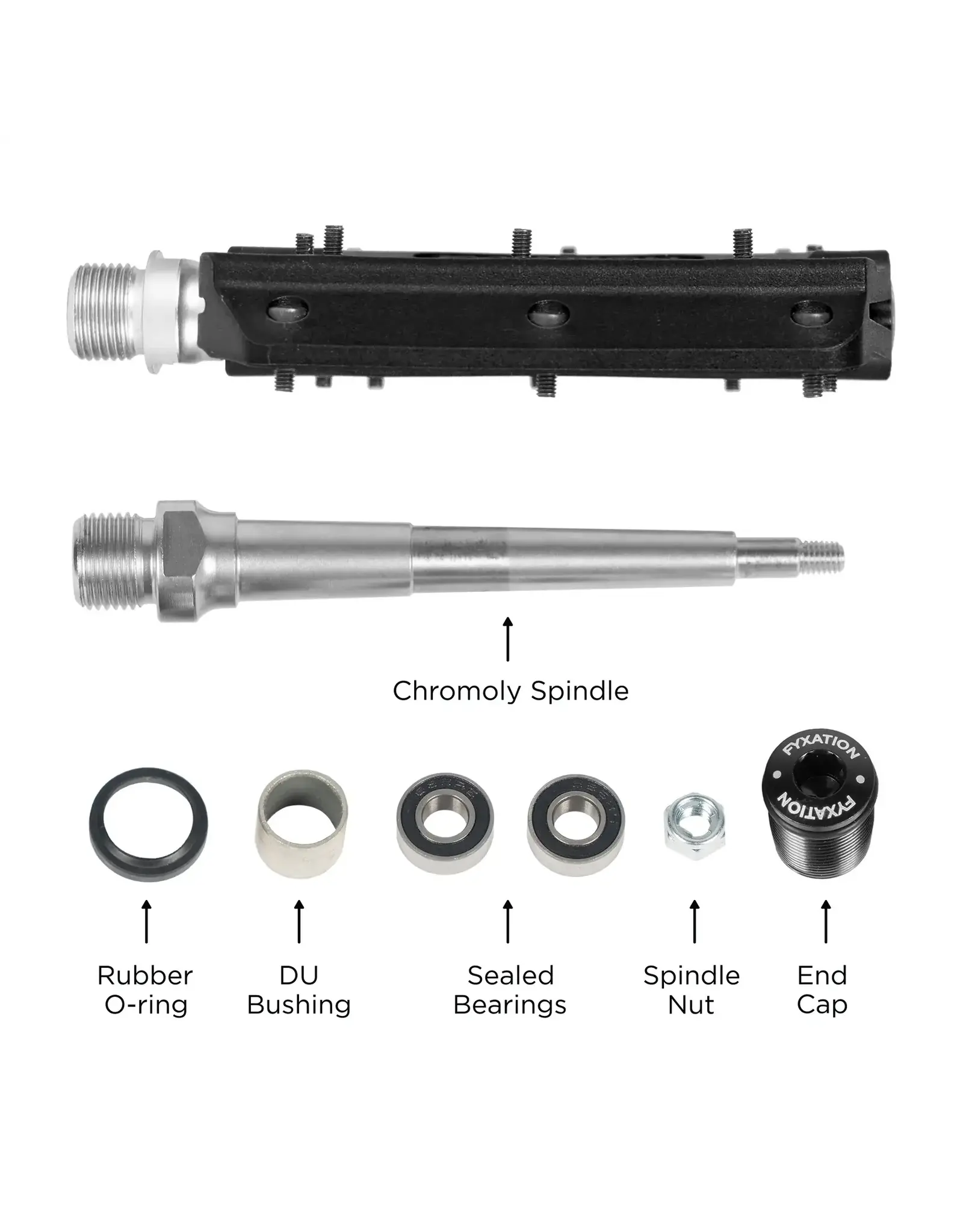 Fyxation Fyxation MESA MP Nylon Pedal w/ Replaceable Pin