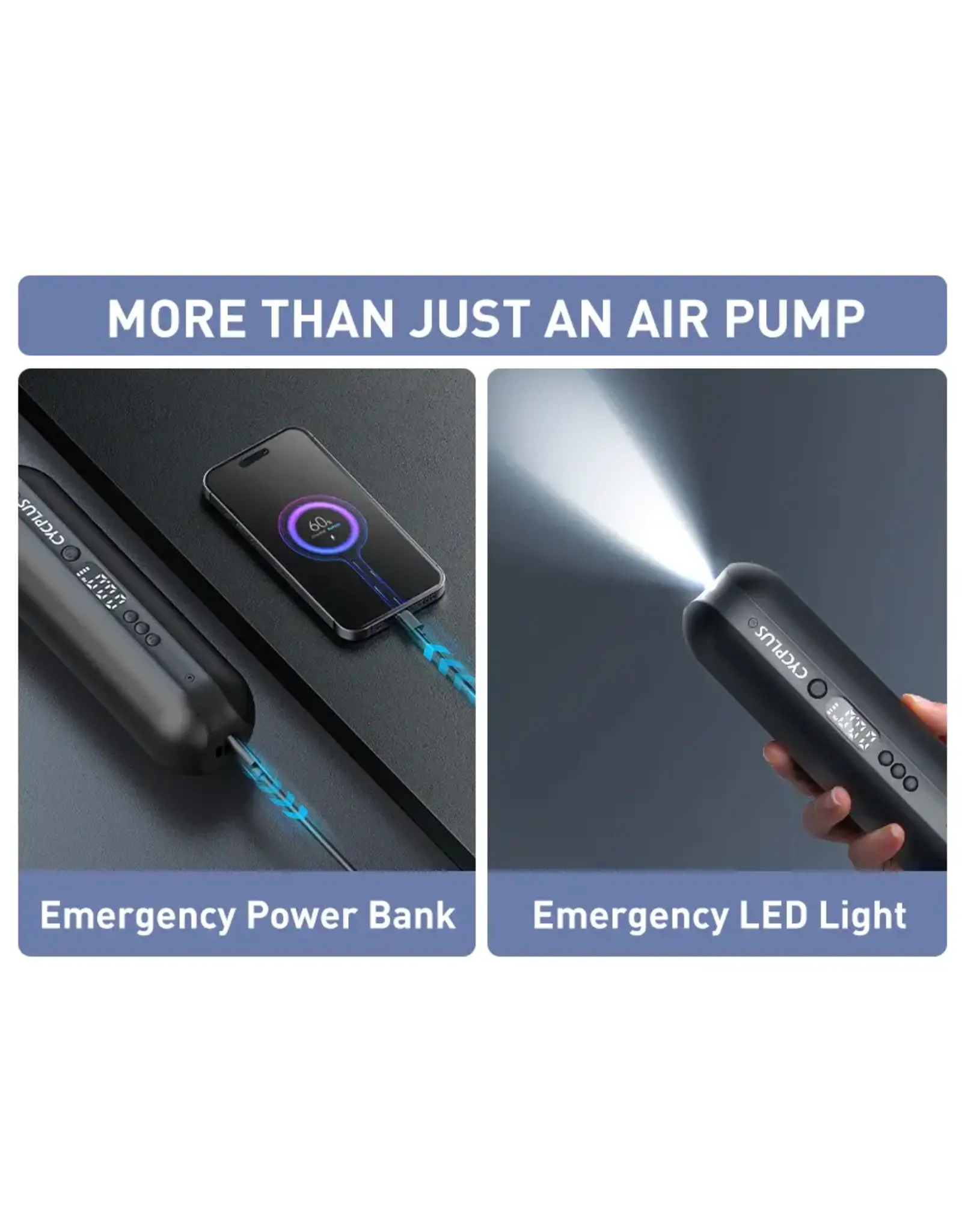 Cycplus A2 electric tire inflator pump
