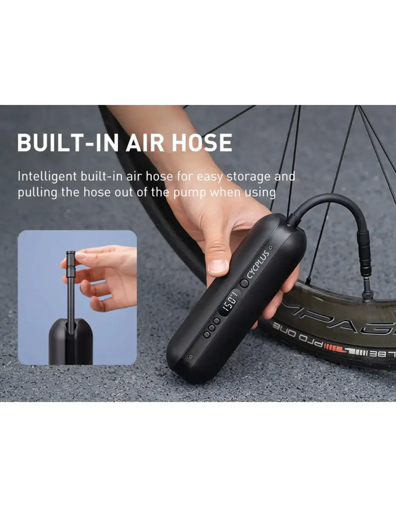 Cycplus A2 electric tire inflator pump