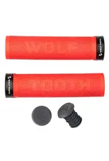 Wolf Tooth Components Wolf Tooth Echo Lock On Grips COLORED RUBBER