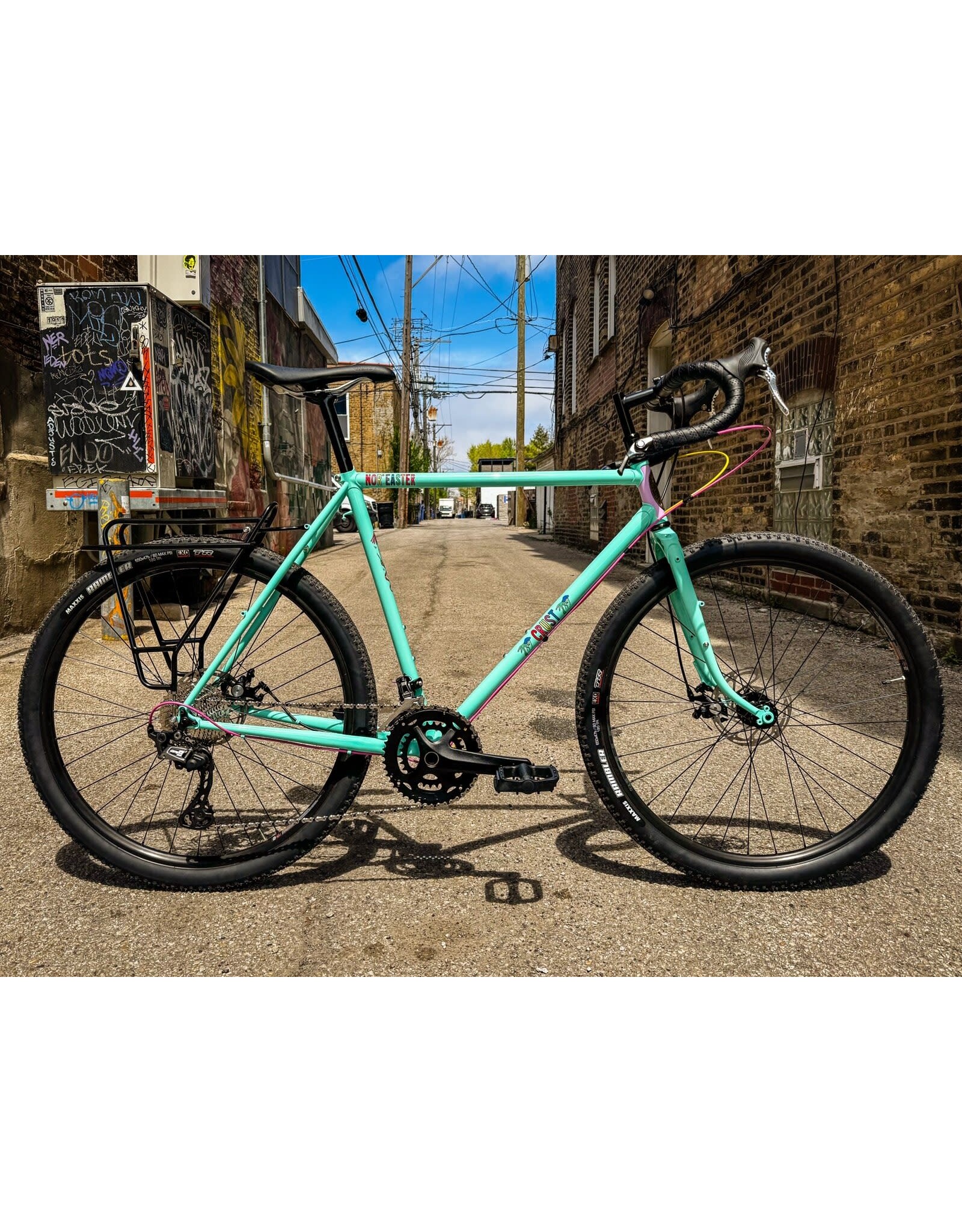 Crust Bikes Nor Easter 55cm 650b 2x11 Bar End (With Rack)