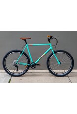 Crust Wombat Geared Shop Build - Teal and Green Speckle - XL