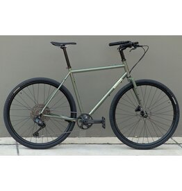 Wilde Rambler Flat Bar Di2 Cues Auto Shift 1x11 LG Sage
