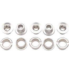 Problem Solvers DISCO! Problem Solvers Chainring Bolts Aluminum for Single Silver