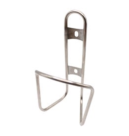 King Cage King Cage Lowering Bottle Cage for Small Frames, - Flat Top - Stainless Steel (formerly known as dropper cage)
